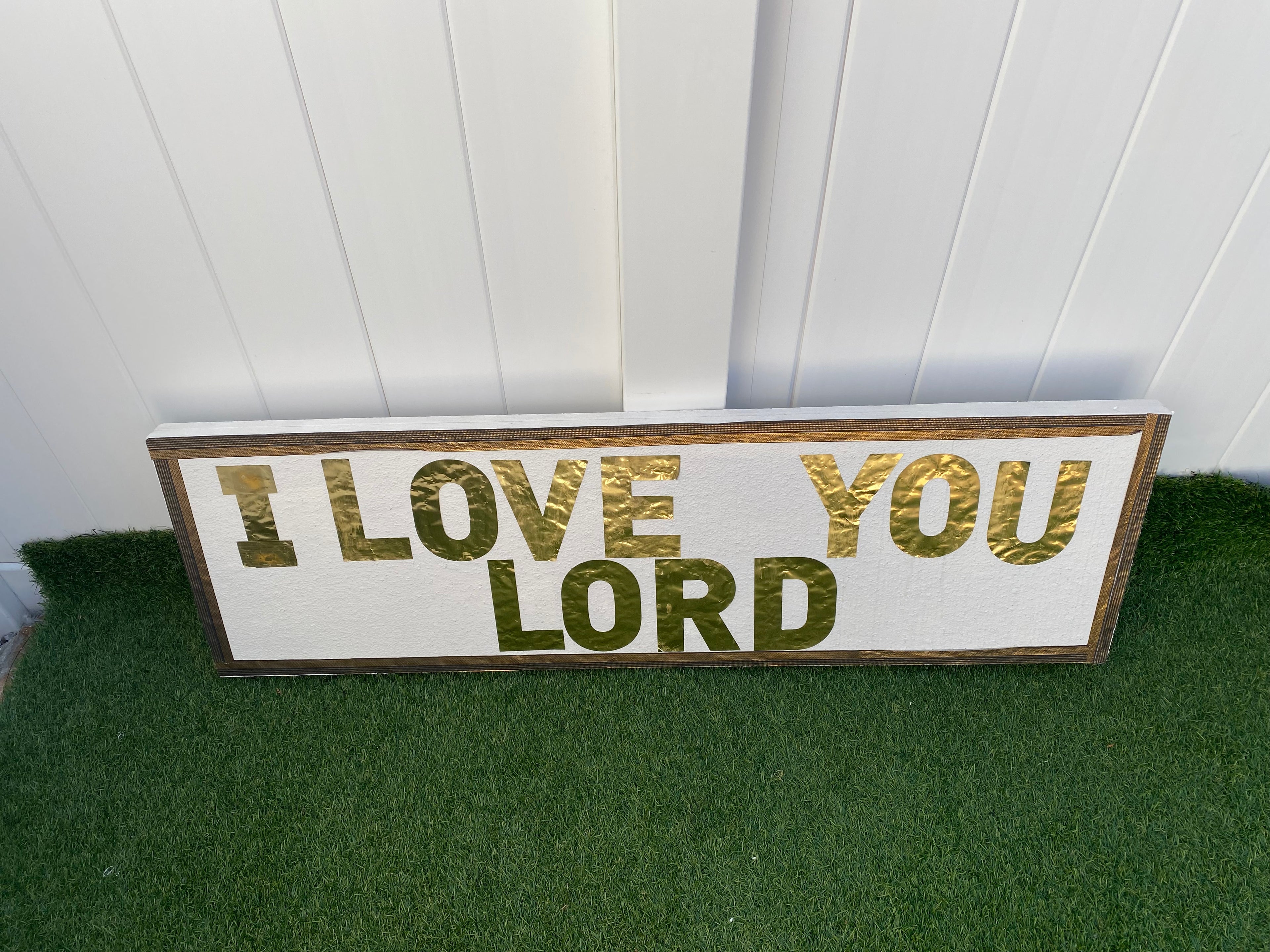 I love you lord sign