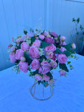 Pink Roses Center Table