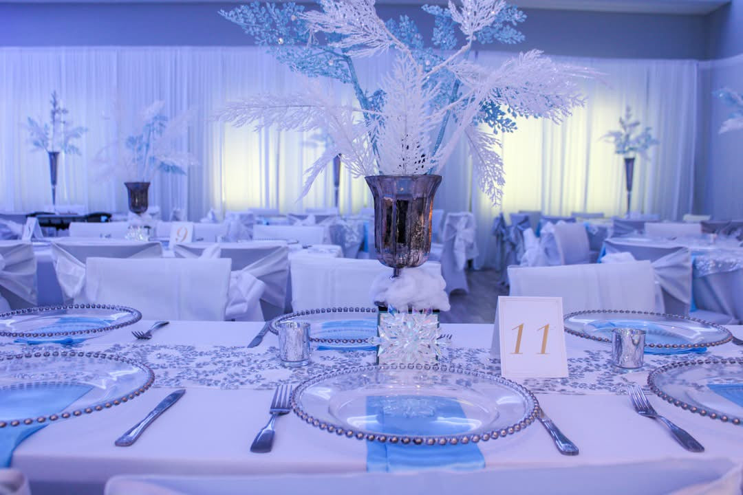 Full Rental Package celebrations in White, 44 items