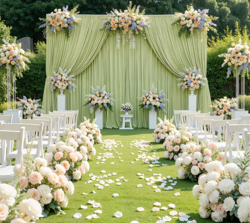 Bunch of white flowers